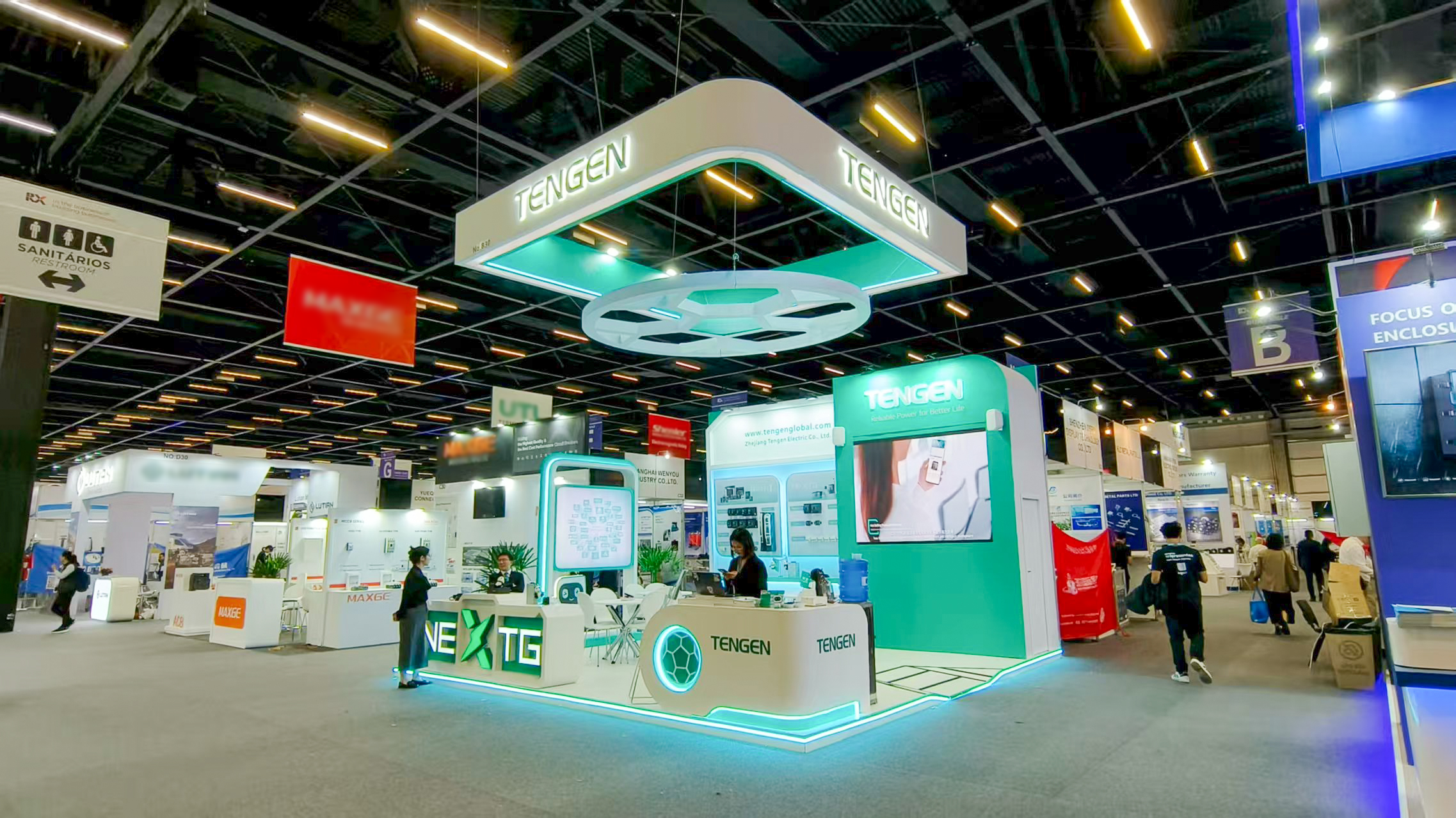 闪耀拉美丨南宫28在线登录亮相FIEE巴西国际电力展